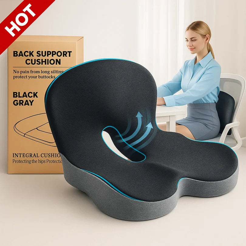 Cojín de asiento de espuma viscoelástica ComfortCore