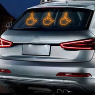 Road Rage Gesture Car Light
