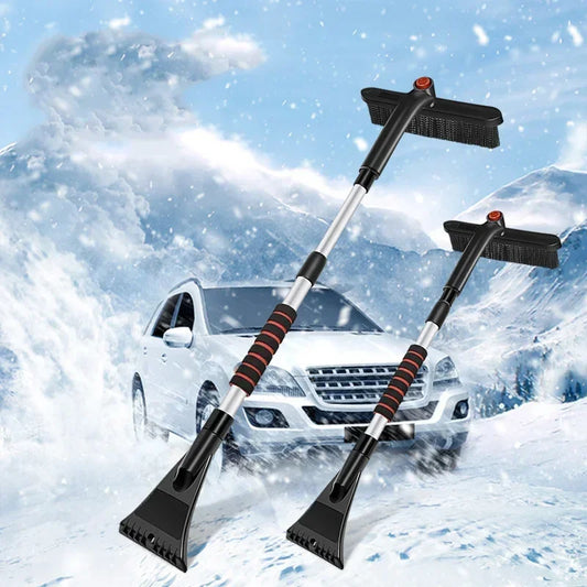 QuickGrip Extendable Snow Shovel Brush