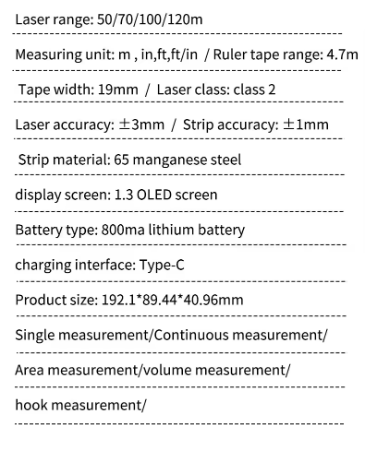 Smart Laser Measure Tool