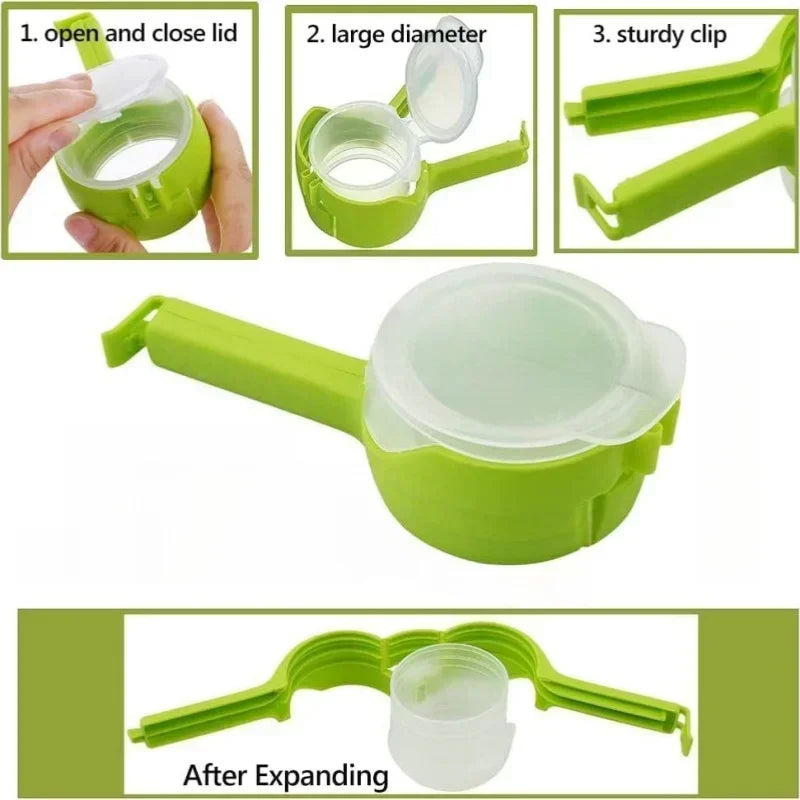FreshSeal Portable Snack Bag Clips