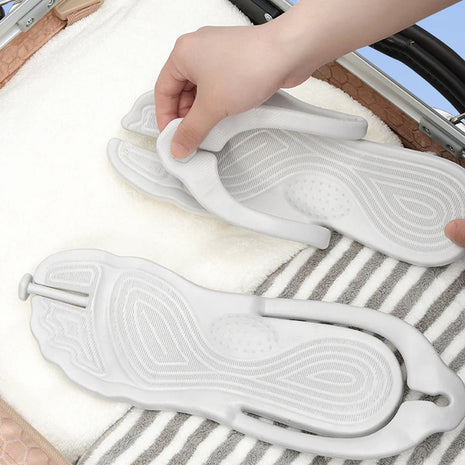 Sandalias deslizantes de viaje plegables