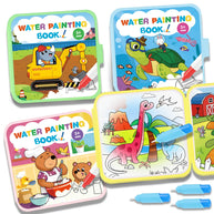 Water-Reveal Coloring Book