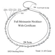 Moissanite Sparkle Necklace