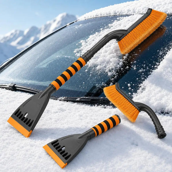 RapidClear Snow Brush Shovel