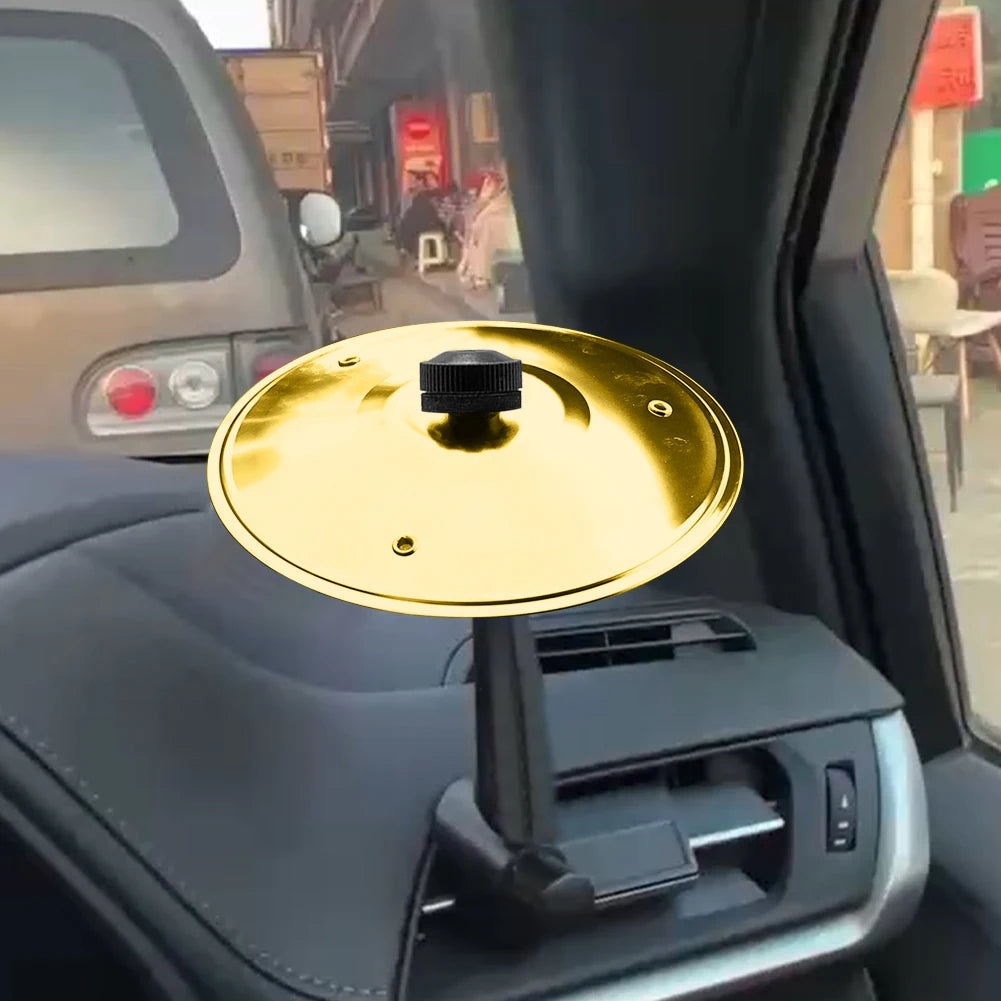 Mini Cymbal Car Decor