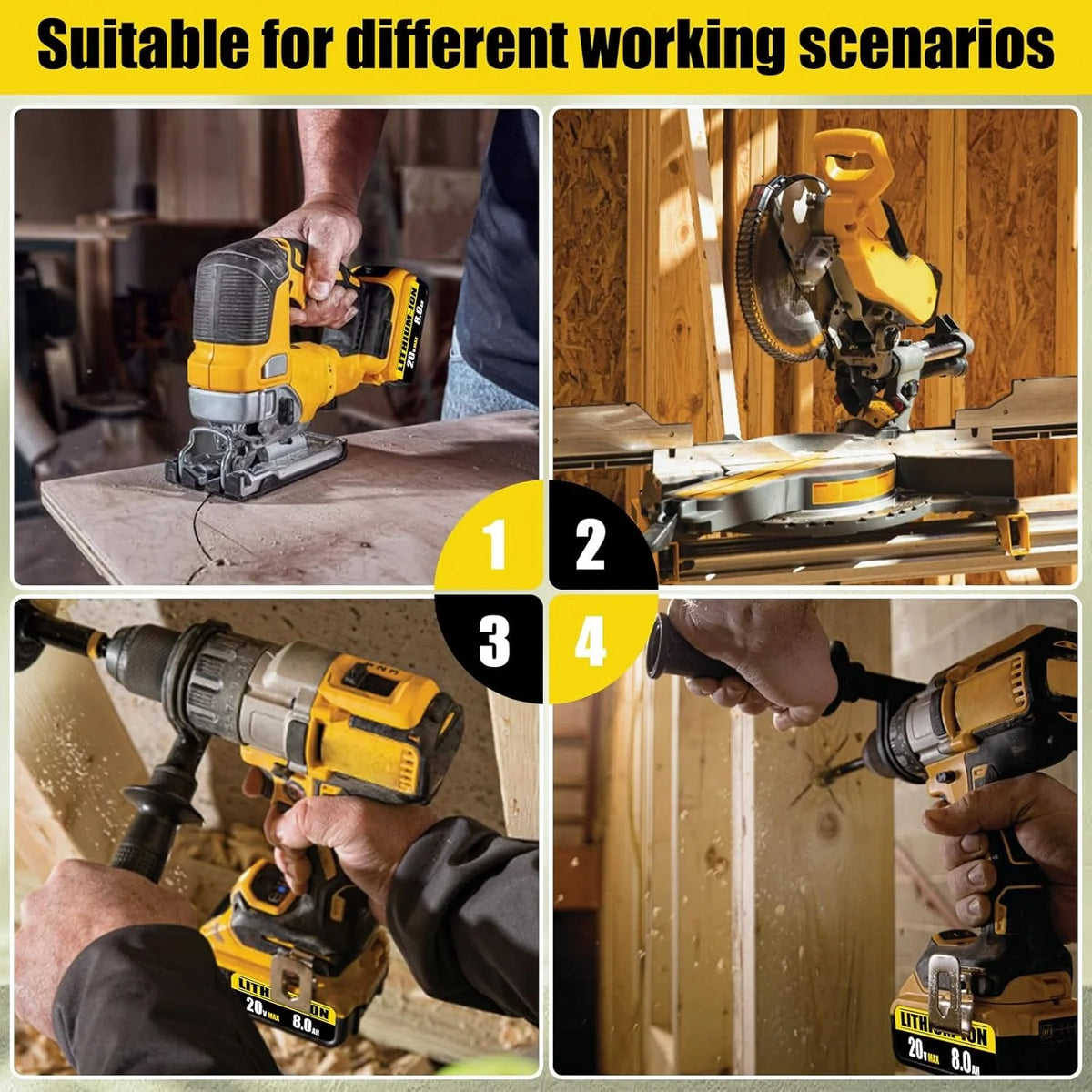 Batería de repuesto ProForce Impact Driver