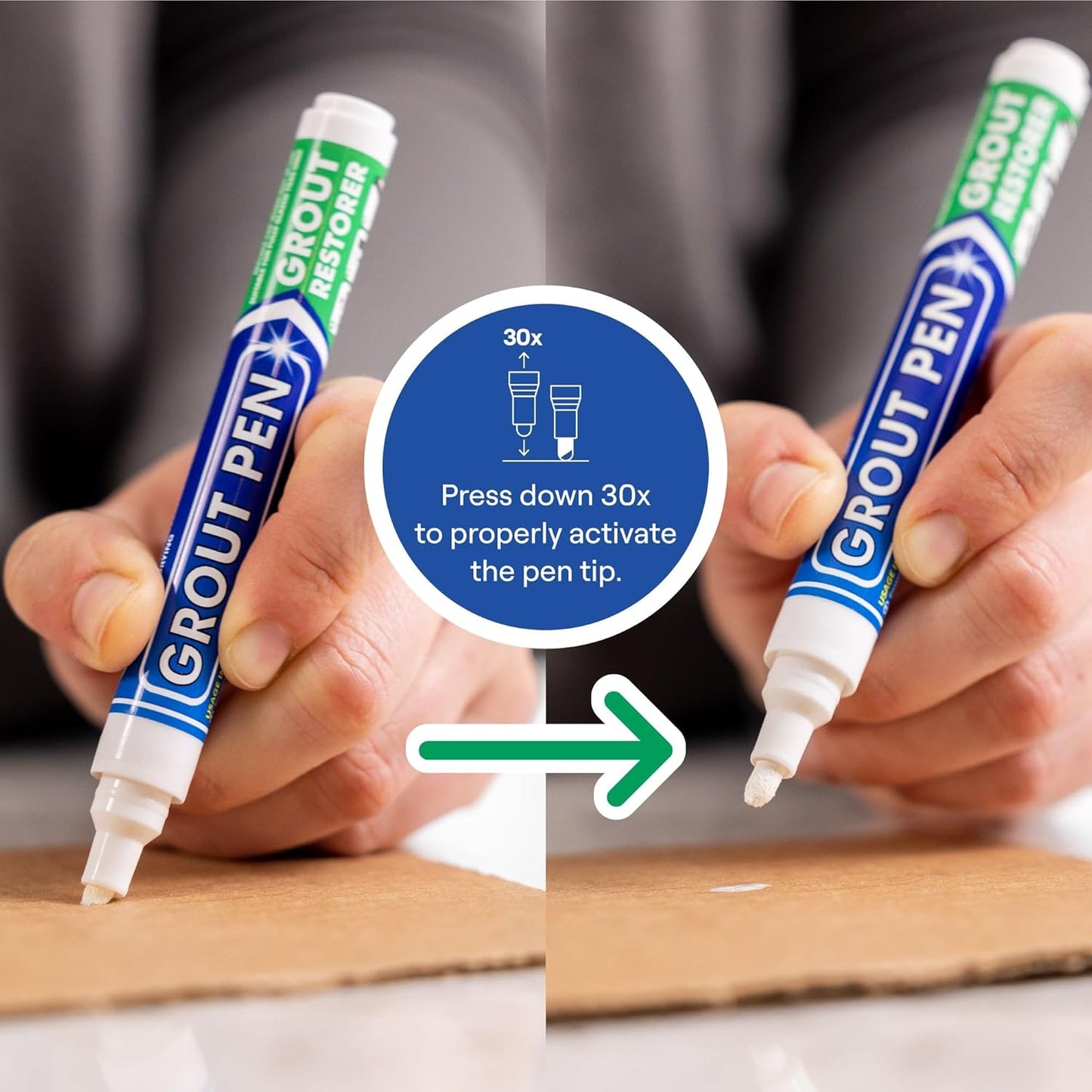 Grout Renew Pen Pro White