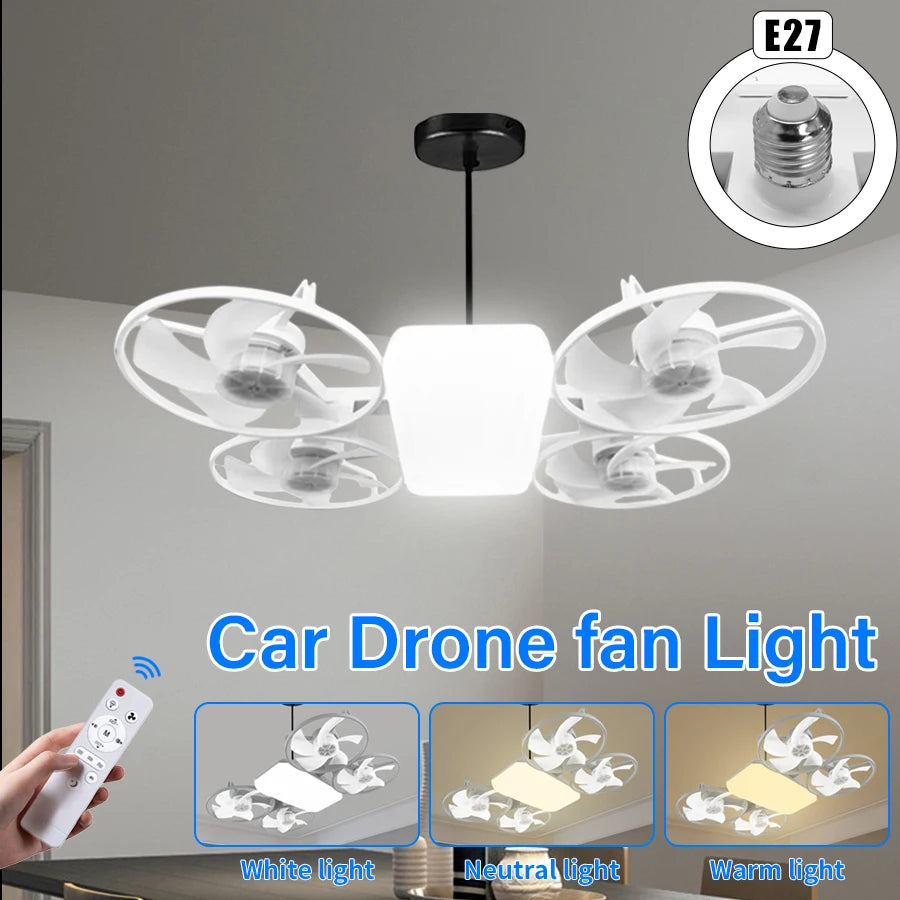 DroneGlow Ceiling Fan Light