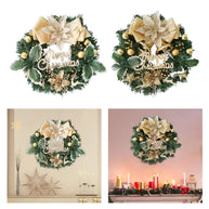 Evergreen Front Door Holiday Wreath