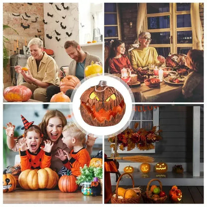 Glowing Pumpkin Lantern