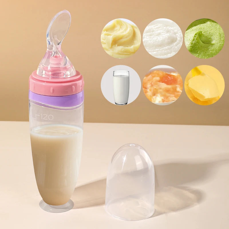 Silicone Baby Squeeze Feeder