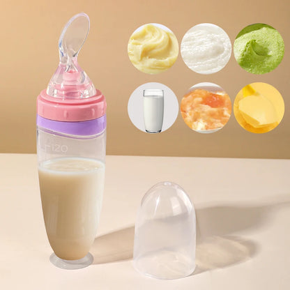 Silicone Baby Squeeze Feeder