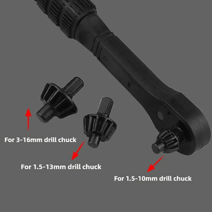 QuickGrip Ratchet Chuck Key Wrench