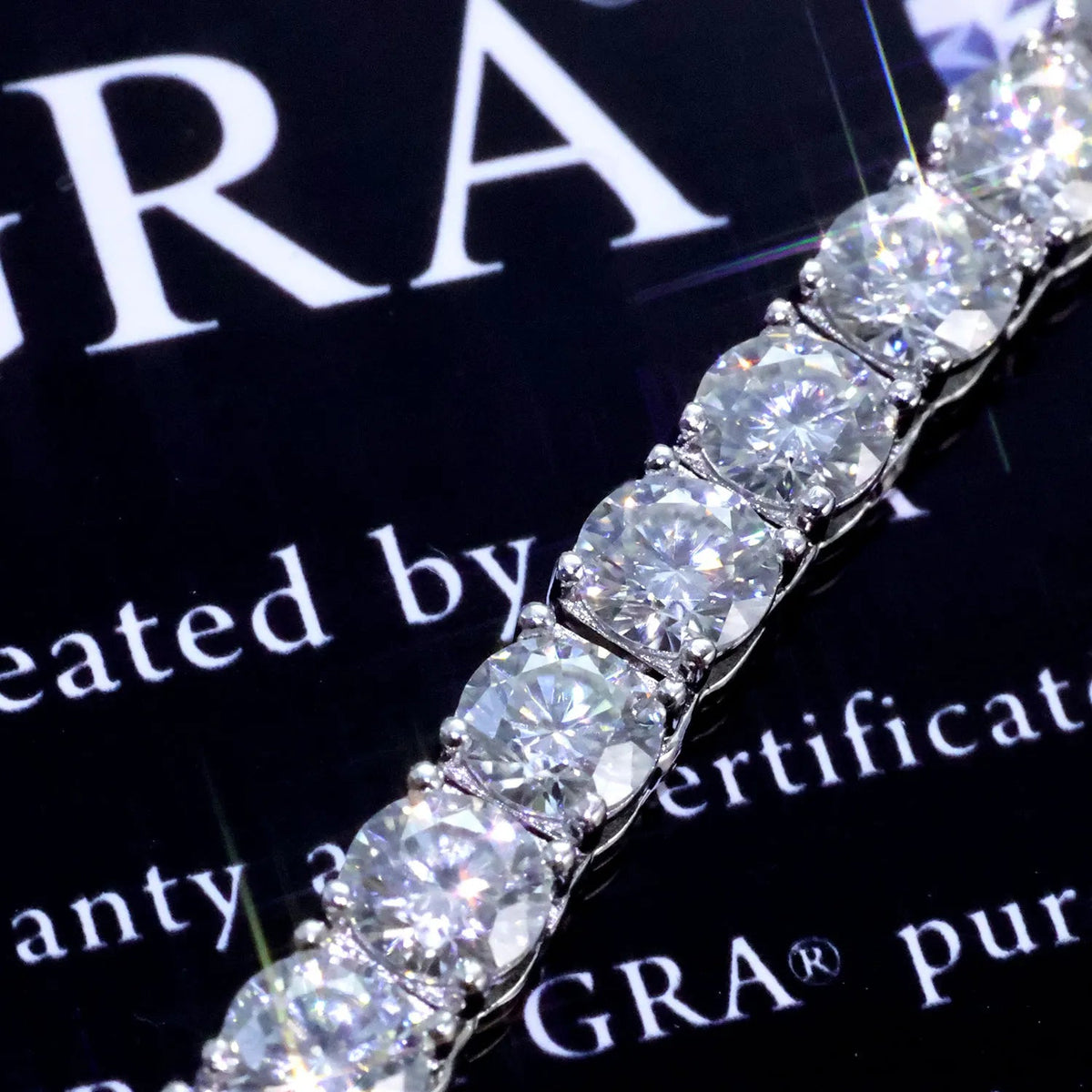Moissanite Sparkle Everyday Power Chain