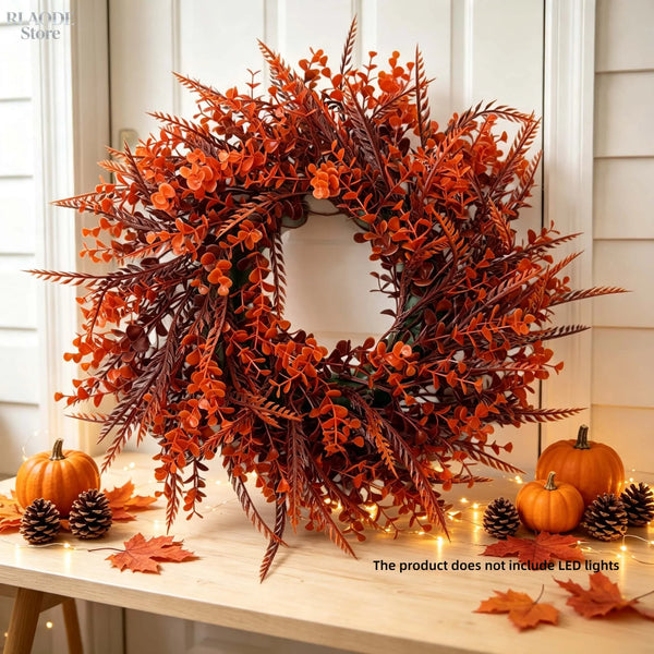 Autumn Eucalyptus Front Door Wreath