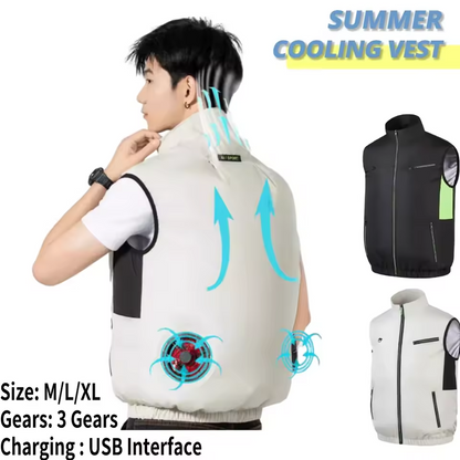 Cool Breeze Fan Vest