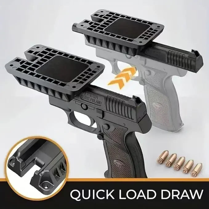 SafeHold Magnetic Mount — RubberGuard, Quick-Access Design