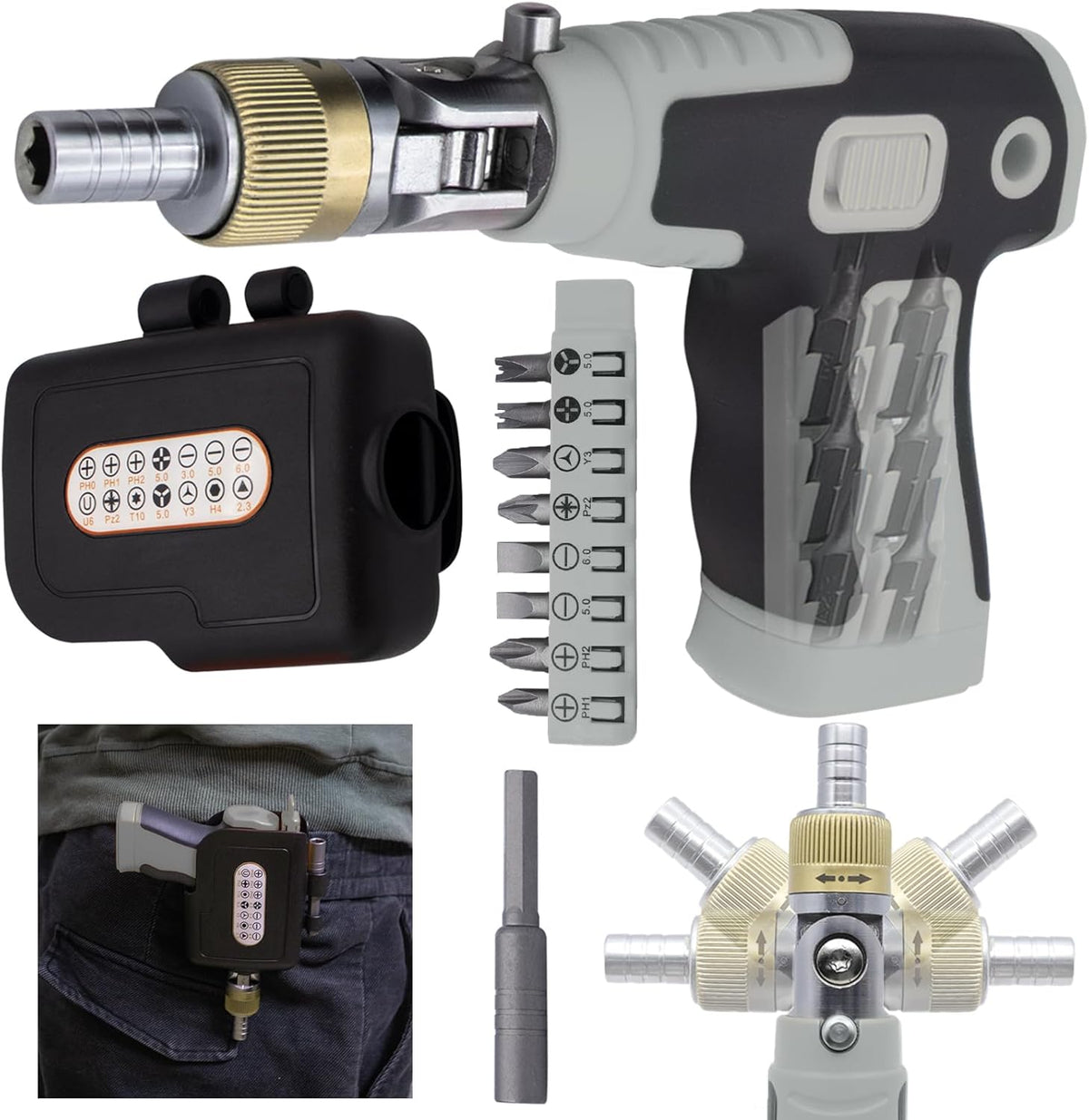 Kit de destornilladores inteligentes para reparaciones sencillas