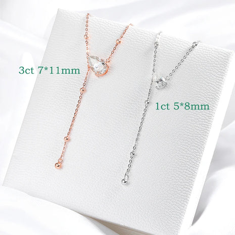 Elegant Moissanite Necklace
