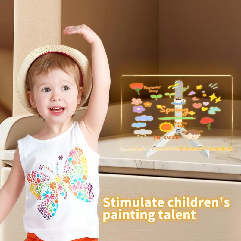 GlowWrite Acrylic LED Message Board
