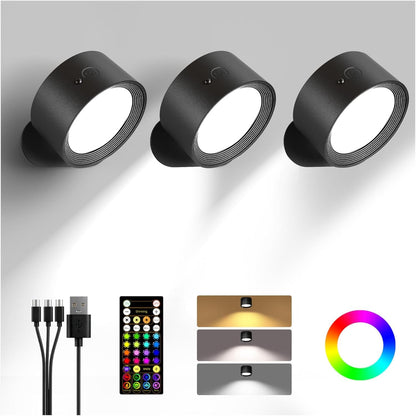Lámpara de Pared Recargable Magnética