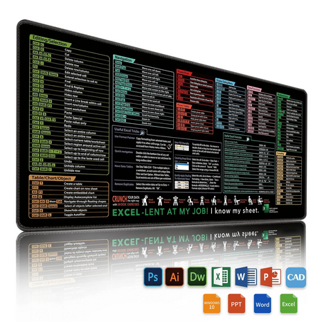 Excel Cheat Sheets Shortcuts