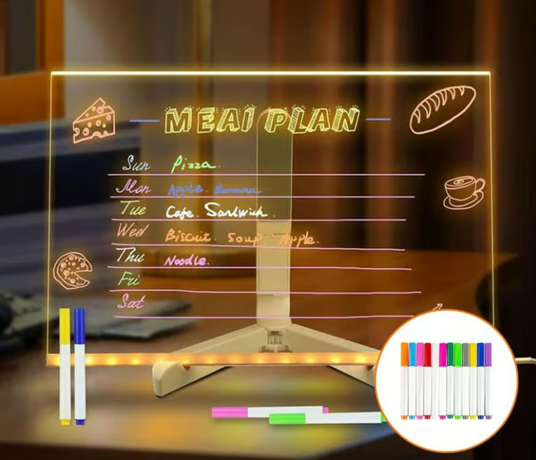 GlowWrite Acrylic LED Message Board